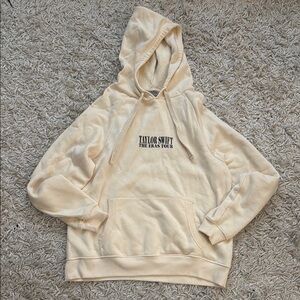 Taylor Swift The Eras Tour Beige Hoodie